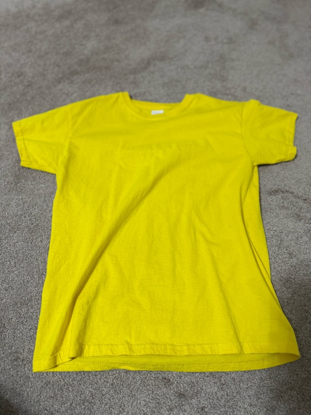 Fruit of the Loom Yellow Short Sleeve Kids Tee
